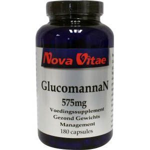 Nova Vitae Glucomannan Konjac Afslankpillen 180st