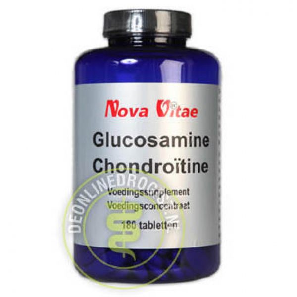 Nova Vitae Glucosamine Chondroitine Tabletten 180st