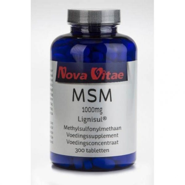 Nova Vitae Msm 1000mg Tabletten 300st