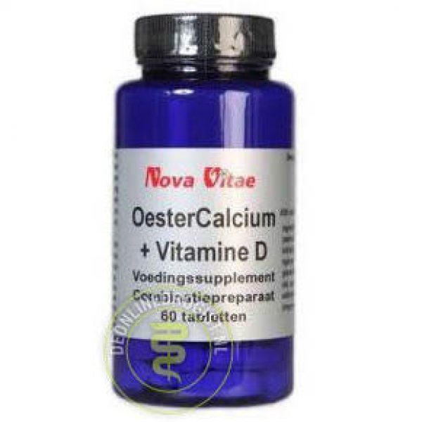 Nova Vitae Oestercalcium + Vitamine D Tabletten 60st