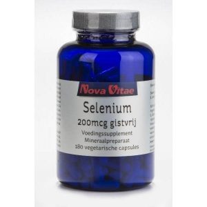 Nova Vitae Selenium 200mcg Capsules 180st