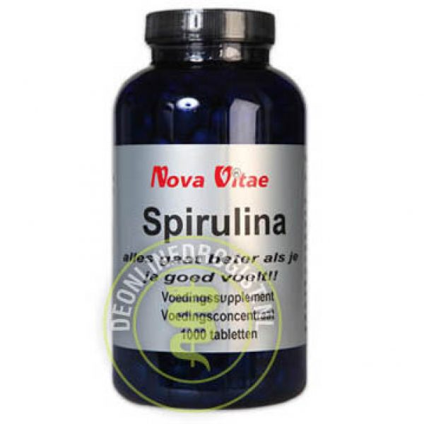 Nova Vitae Spirulina Tabletten 1000st