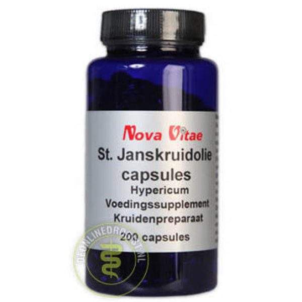 Nova Vitae St Janskruidolie Capsules 200st