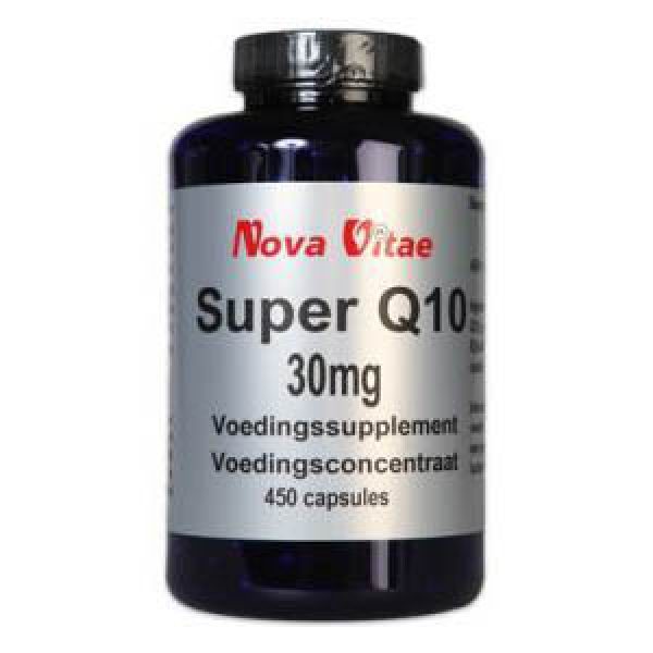 Nova Vitae Super Q10 30mg Capsules 450st