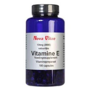 Nova Vitae Vitamine E 200iu Capsules 180st