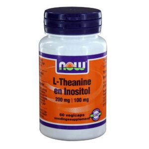 Now L-Theanine En Inositol Capsules 60st