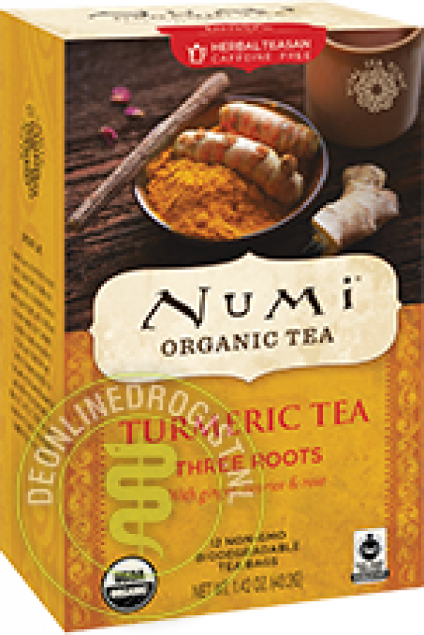 Numi Organic Tea Turmeric Three Roots