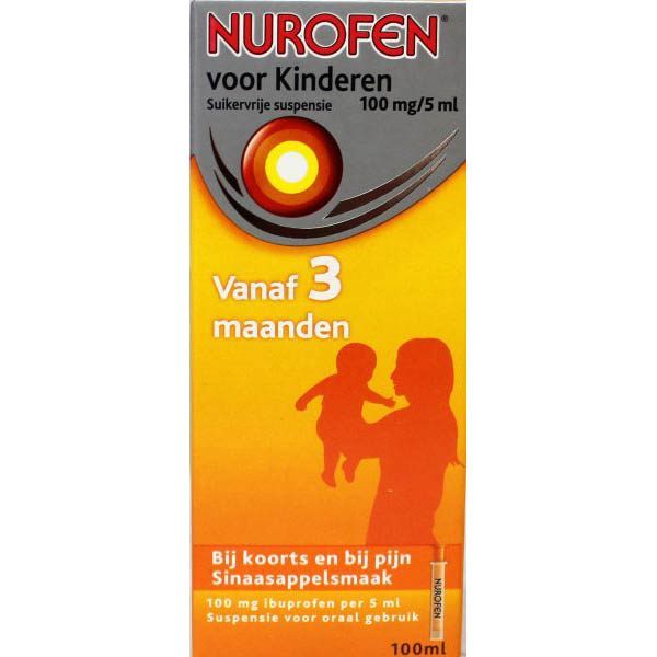 Nurofen Kinderen Suspensie Suikervrij