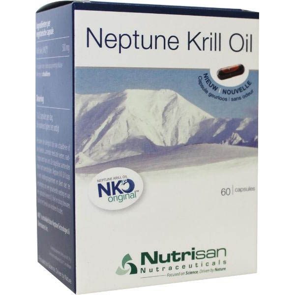 Nutrisan Neptune Krill Olie Capsules 60st