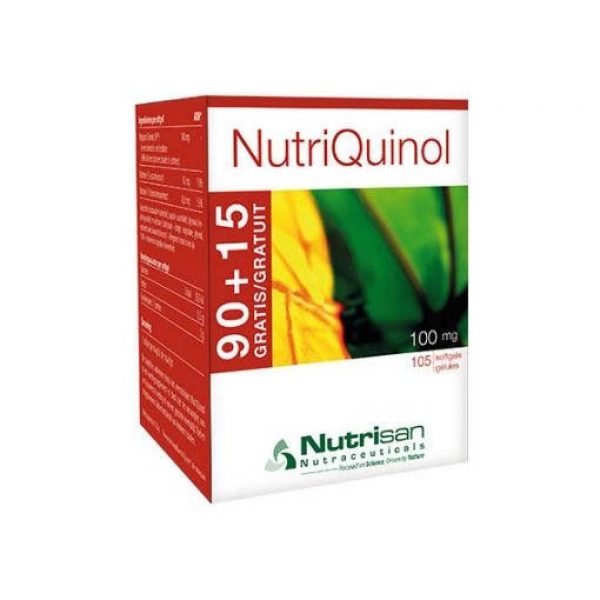 Nutrisan NutriQuinol 100mg Softgel Capsules 105st