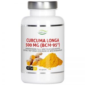 Nutrivian Curcuma Longa 500mg Capsules