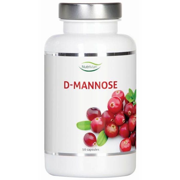 Nutrivian D-Mannose 500mg Capsules 50st