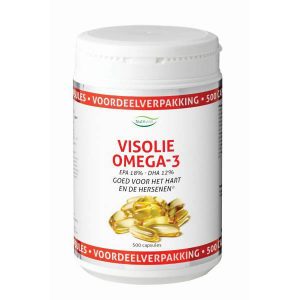 Nutrivian Visolie Omega 3 Voordeelverpakking Capsules 500st