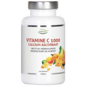 Nutrivian Vitamine C 1000 Calcium Ascorbaat Tabletten 100st