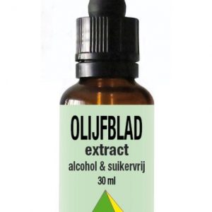 Olijfblad extract suikervrij en alcoholvrij