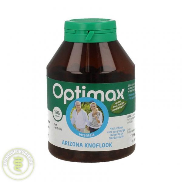 Optimax Arizona Knoflook Lecithine Capsules 180st