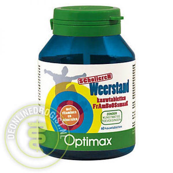 Optimax Scholieren Weerstand Tabletten 60st