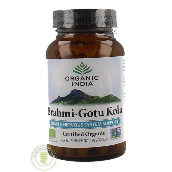 Organic India Brahmi Gotu Kola Capsules