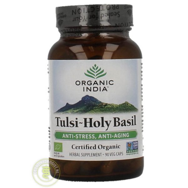 Organic India Tulsi Holy Basil Capsules