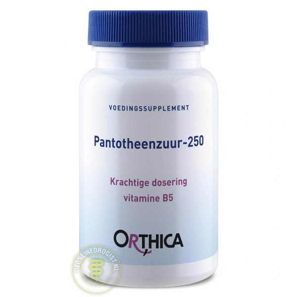 Orthica Pantotheenzuur-250 Tabletten