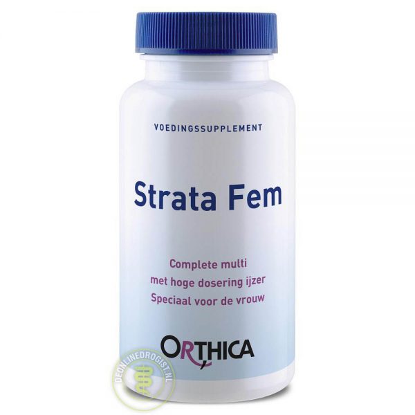 Orthica Strata Fem Tabletten 60st