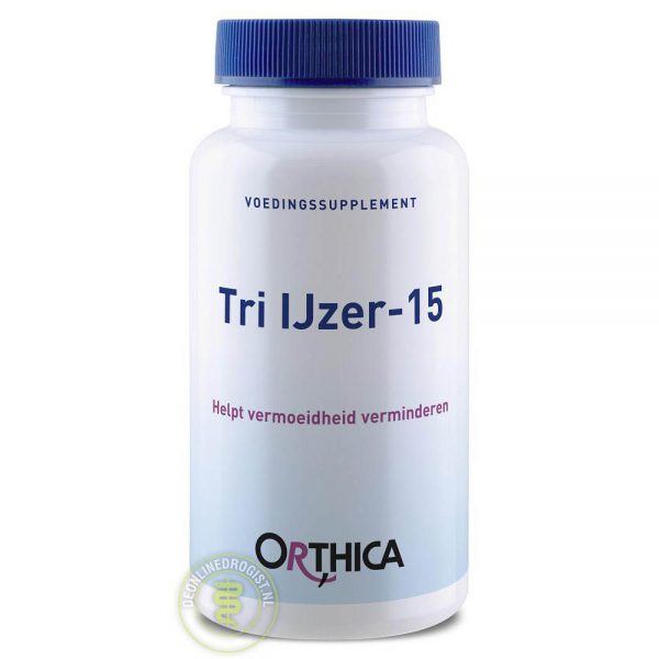 Orthica Tri Ijzer-15 Tabletten 90st