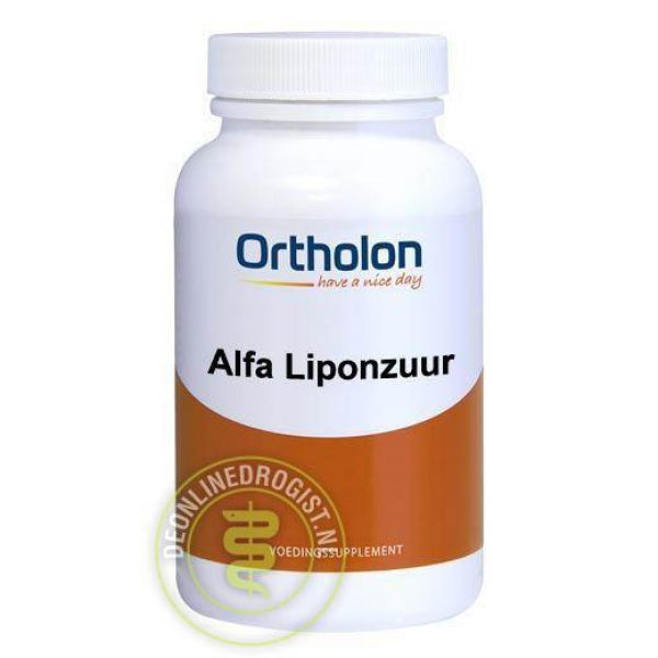 Ortholon Alfa Liponzuur Vegetarische Capsules 60st