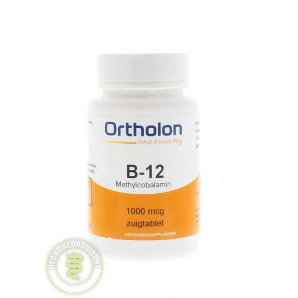 Ortholon B12 1000mcg Zuigtabletten 60st