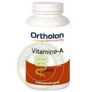 Ortholon Vitamine A 4000 IE Capsules 60st