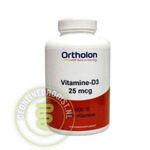 Ortholon Vitamine D-3 25 mcg Capsules 300st