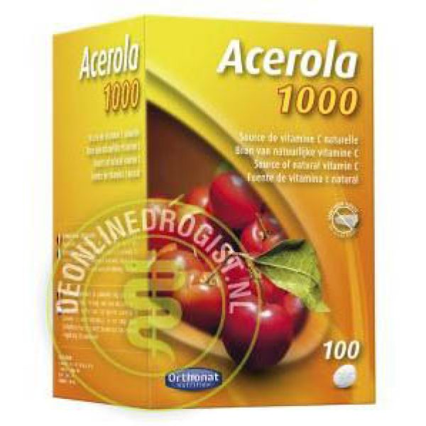 Orthonat Acerola Vitamine C-1000mg Tabletten 100st