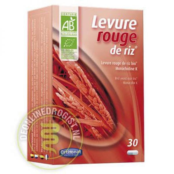 Orthonat Levure Rouge De Riz Capsules 30st