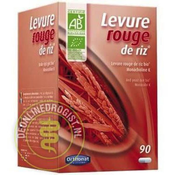 Orthonat Levure Rouge De Riz Capsules 90st