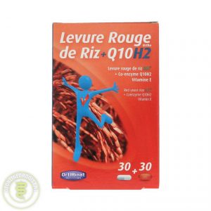 Orthonat Levure Rouge De Riz + Q10 H2 Capsules 30+30