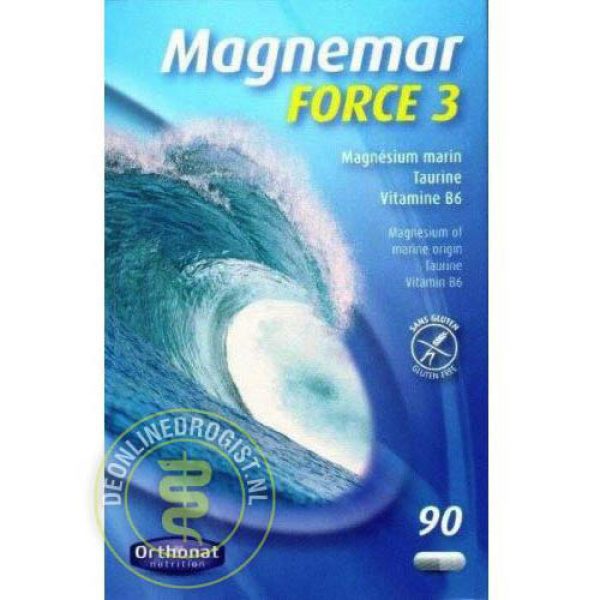 Orthonat Magnemar Force 3 Magnesium Capsules 90st