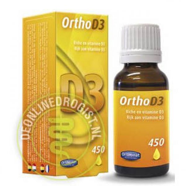 Orthonat Ortho D3 Druppels 20ml