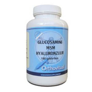 Orthovitaal Glucosamine MSM Hyaluronzuur Tabletten