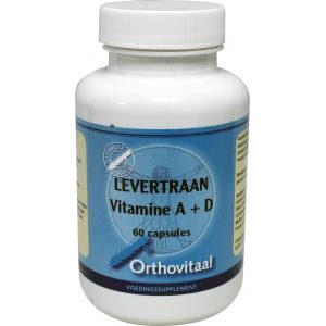 Orthovitaal Levertraan Vitamine A + D Capsules