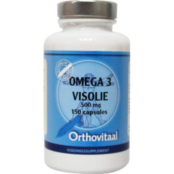 Orthovitaal Omega 3 Visolie 500mg Capsules