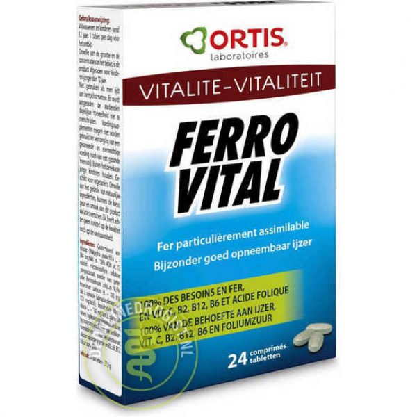 Ortis Ferro Vital Tabletten 24st