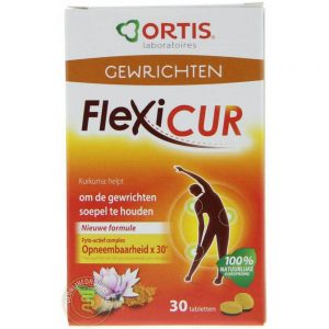 Ortis Flexicur Curcuma Meloen Tabletten