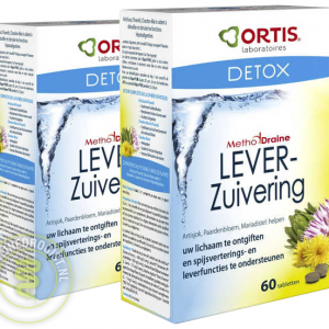 Ortis MethodDraine Lever Zuivering Tabletten 2x60st