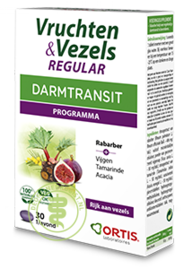 Ortis Vruchten & Vezels Regular Tabletten