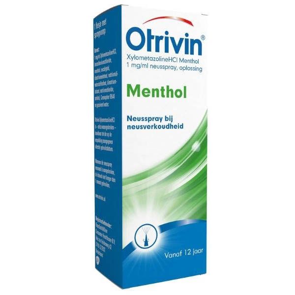 Otrivin Neusspray Menthol 1mg