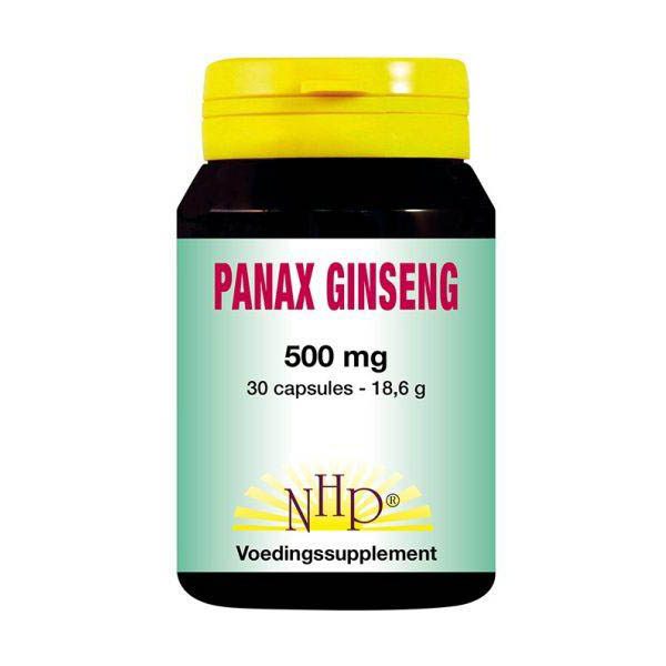 Panax ginseng 500 mg