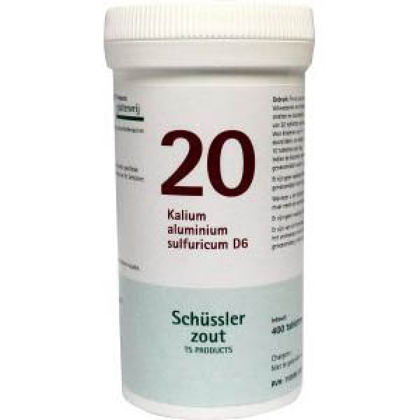 Pfluger Celzout 20 Kalium Aluminium Sulfuricum D6 Tabletten