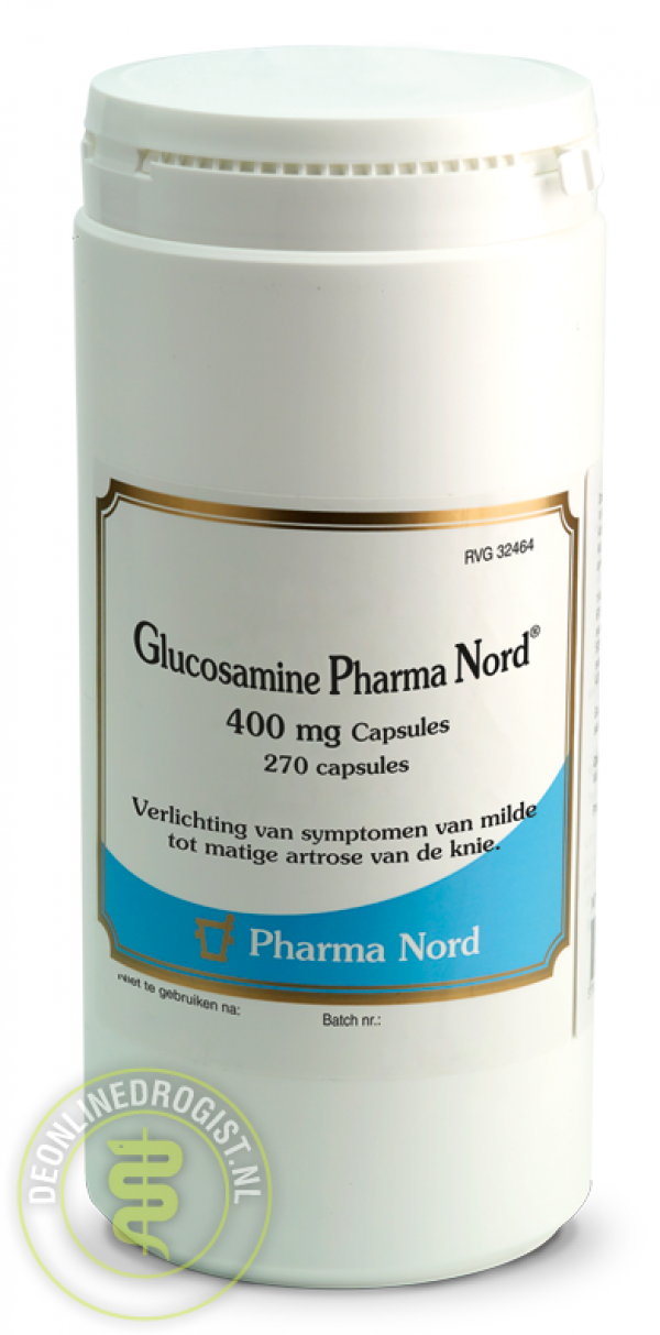 Pharma Nord Glucosamine Capsules 400mg 270st