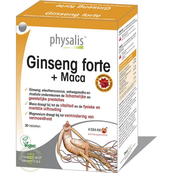 Physalis Ginseng Forte + Maca Tabletten