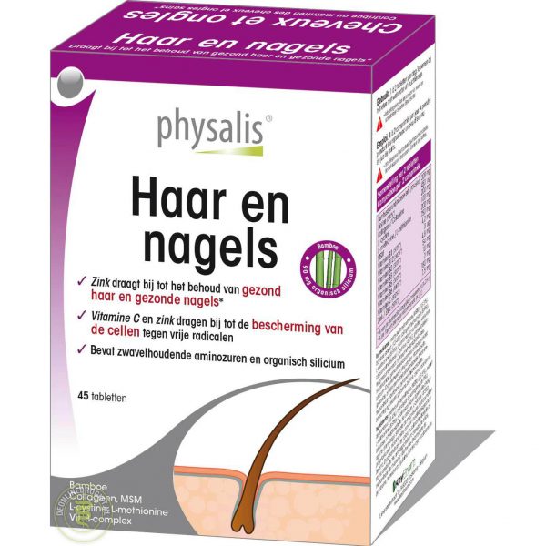 Physalis Haar en Nagels Tabletten