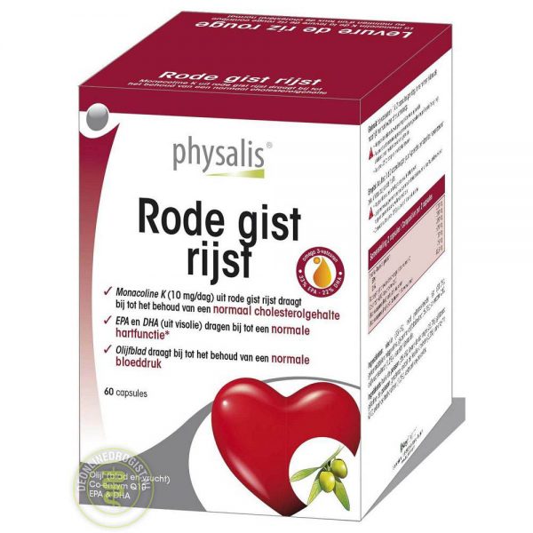 Physalis Rode Gist Rijst Capsules